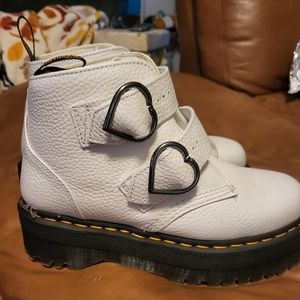 Dr Marten Devon Heart booties. Size 9